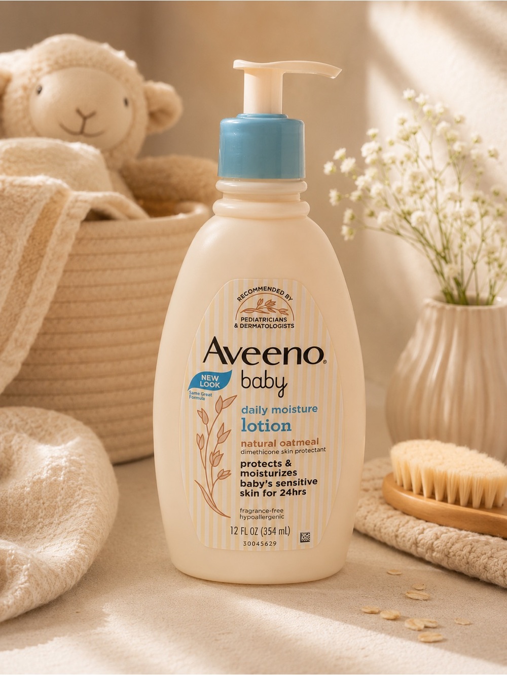 aveeno baby daily moisture lotion - new